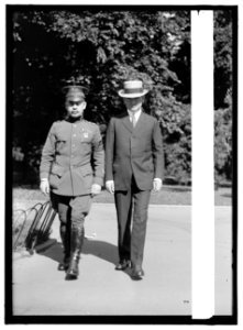HARRIS, PETER CHARLES. MAJOR GENERAL, U.S.A. LEFT, WITH BROTHER, SEN. WILLIAM J. HARRIS, DIRECTOR OF CENSUS, 1913-1915; FEDERAL TRADE COMMR., 1915-1918; SENATOR FROM GEORGIA, 1919-1925 LCCN2016870309