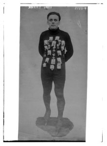 Harry Cody (with sports medals) LCCN2014701008