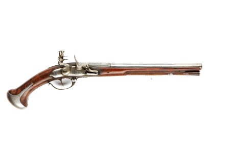 Harnier, flintlåspistol, 1660-1670 - Skoklosters slott - 90676