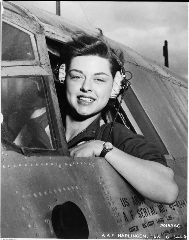 Harlingen Army Air Field, Texas-Elizabeth L. Gardner of Rockford, Illinois, WASP (Women's Airforce Service Pilot)... - NARA - 542191