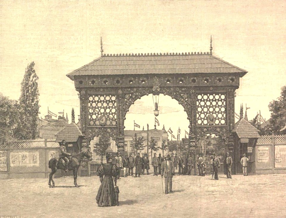 Harmadik székely kapu az Ezredévi Kiállításon, Budapest 1896-43
