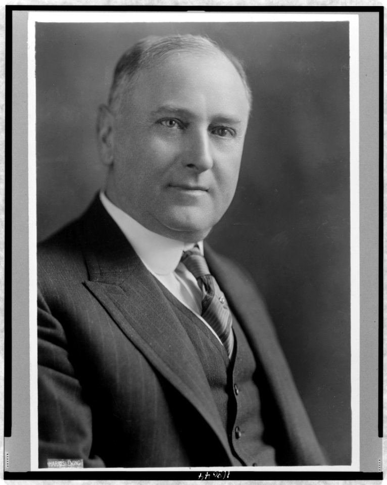 Harry M. Daugherty, head-and-shoulders portrait, facing front LCCN97511279