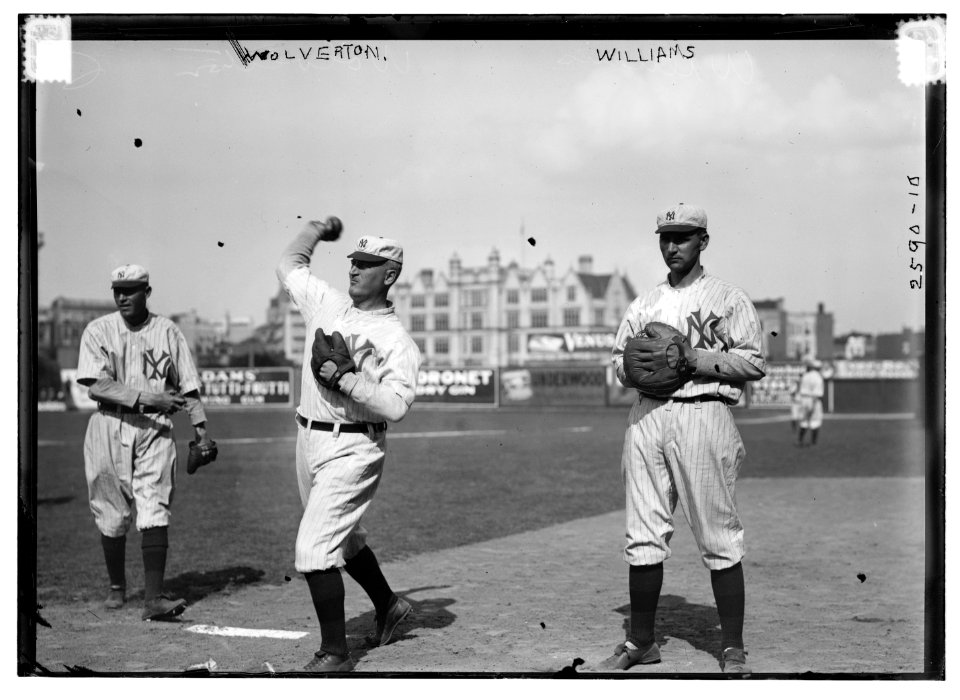 Harry Wolverton & Bob E. Williams, New York AL (baseball) LCCN2014691881