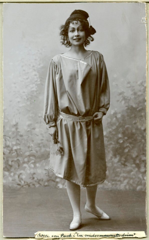 Harriet Bosse, rollporträtt - SMV - H1 218