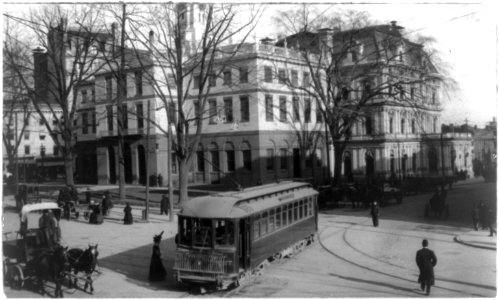 Hartford, Conn. City Hall and Post Office from Pearl Street LCCN2002714988