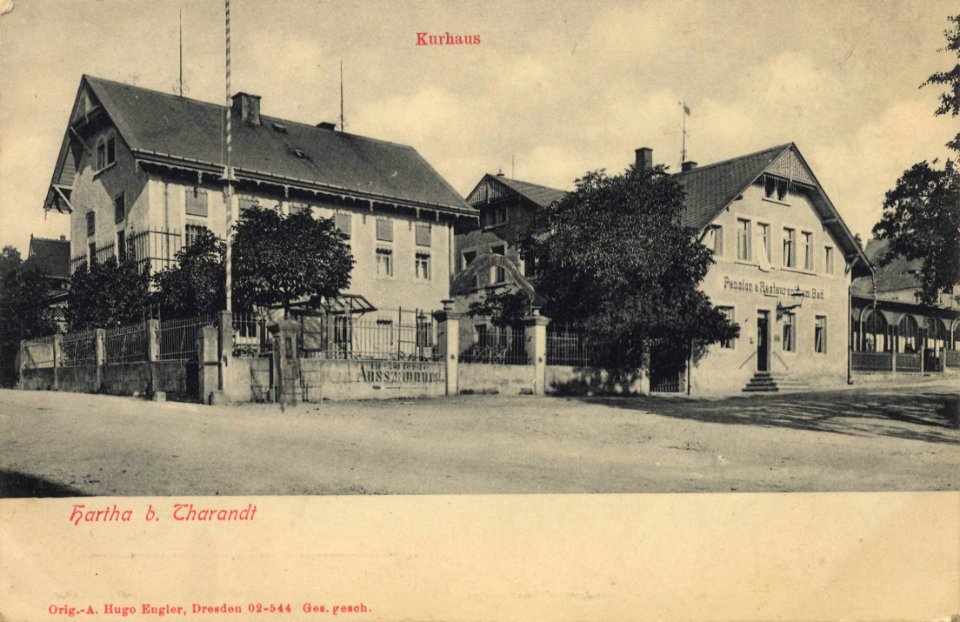 Hartha, Kurort, Sachsen - Kurhaus (Zeno Ansichtskarten)