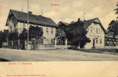 Hartha, Kurort, Sachsen - Kurhaus (Zeno Ansichtskarten)