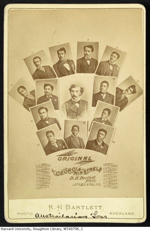 Harvard Theatre Collection - Georgia Minstrels TCS 1.440