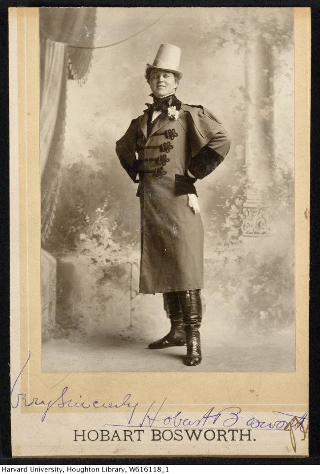 Harvard Theatre Collection - Hobart Bosworth TCS 1.3216