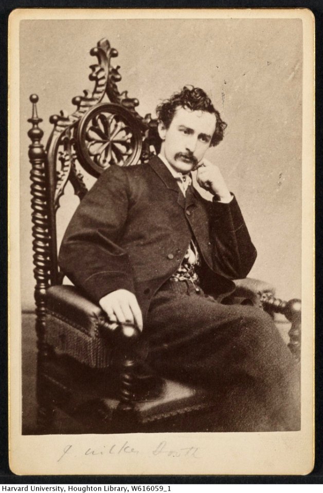 Harvard Theatre Collection - John Wilkes Booth TCS 1.3157