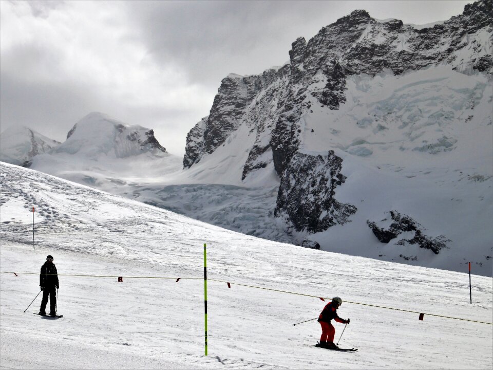 Snow winter mountain photo