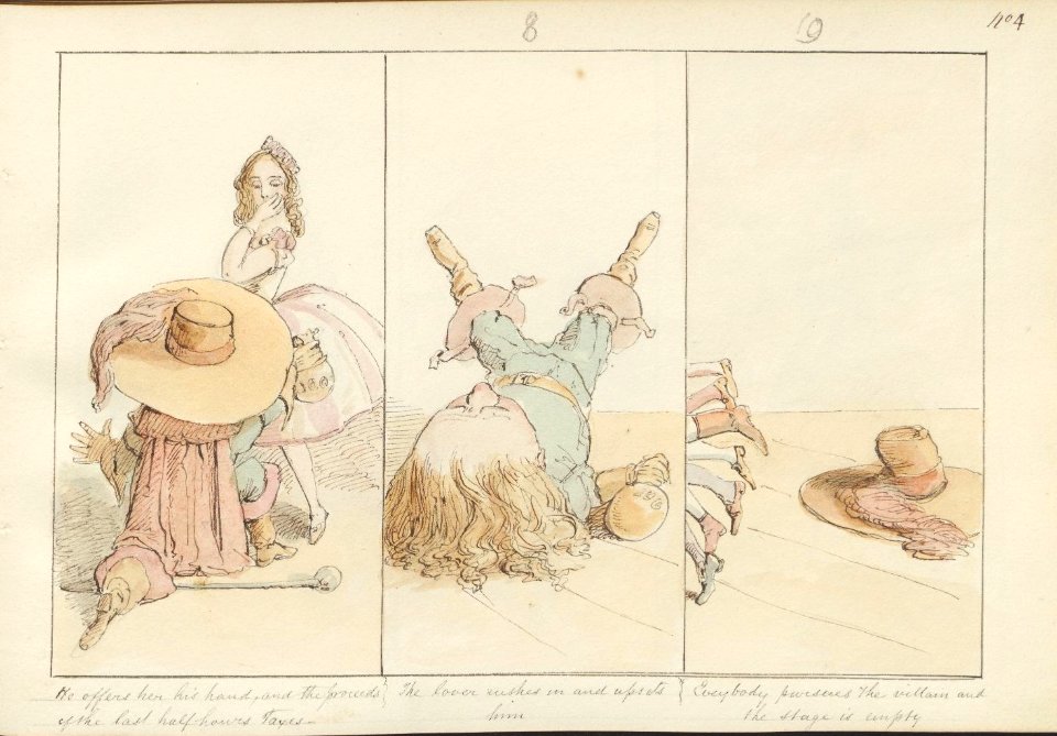 Harvard Theatre Collection - Pantomime, Crowquill, 15, MS Thr 26