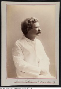 Harvard Theatre Collection - Samuel Clemens TCS 1.5265 photo