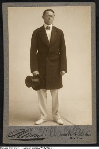 Harvard Theatre Collection - William Collier Sr. TCS 1.5473