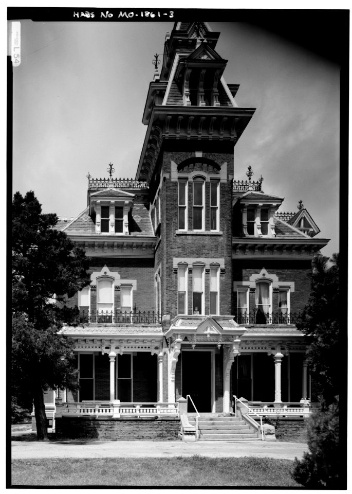 Harvey M. Vaile Mansion - Independence, Missouri - HABS 096173pu