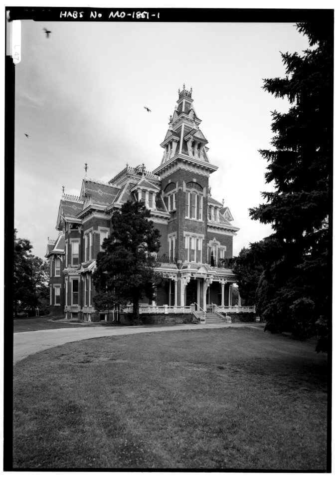 Harvey M. Vaile Mansion - Independence, Missouri - HABS 096171pu