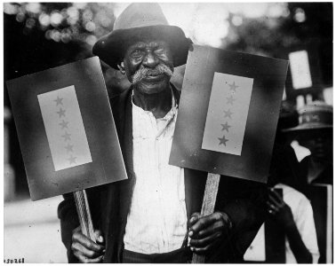 Has eleven sons in service. Ike Sims of Atlanta, Georgia, 87 years old, has eleven sons in the serv . . . - NARA - 533583