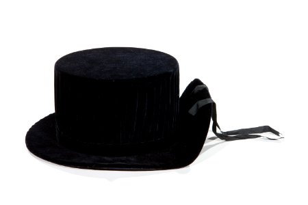 Hatt till Strumpebandsordensdräkt från 1881 - Livrustkammaren - 93698