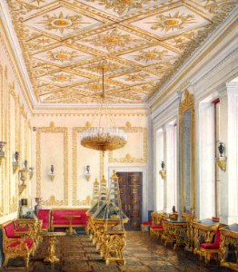 Hau. Interiors of the New Hermitage. The Empress s Cabinet