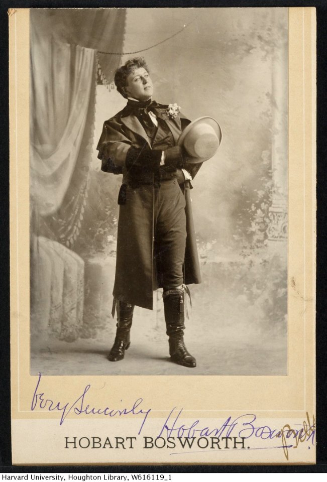 Harvard Theatre Collection - Hobart Bosworth TCS 1.3217
