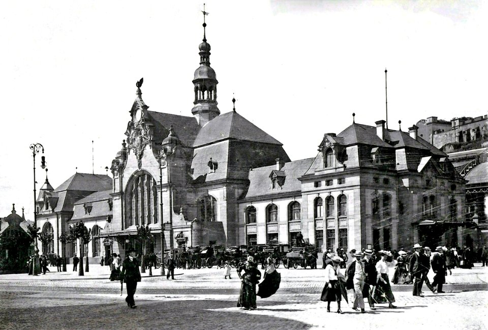Hauptbahnhof Koblenz 1905