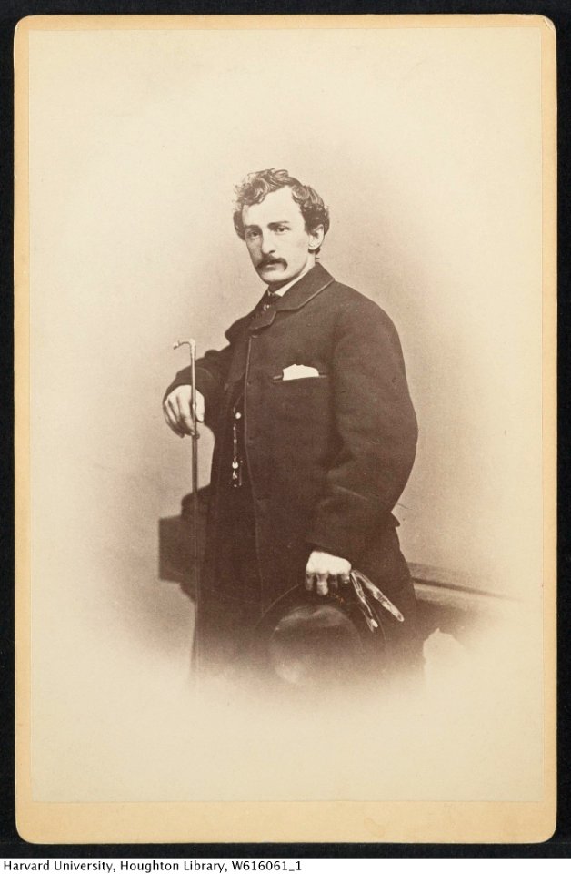 Harvard Theatre Collection - John Wilkes Booth TCS 1.3159