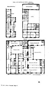Haus in Berlin Französischestr. 47 Architekt Regierungsbaumeister K. Gause Berlin, Grundriss