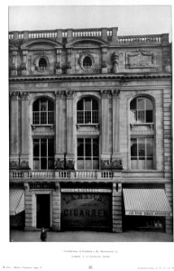 Haus in Frankfurt am Main, Kaiserstr. 27, Architekt A. von Kauffmann, Frankfurt
