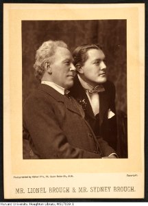 Harvard Theatre Collection - Lionel and Sydney Brough TCS 1.3707