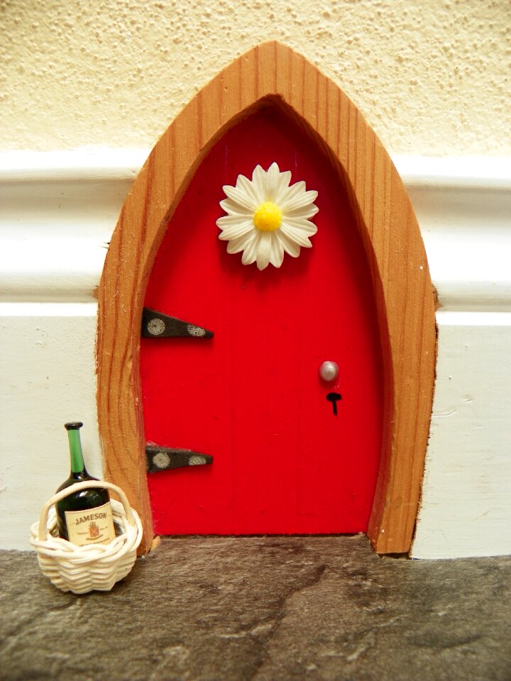 Fairy fairy door miniature door
