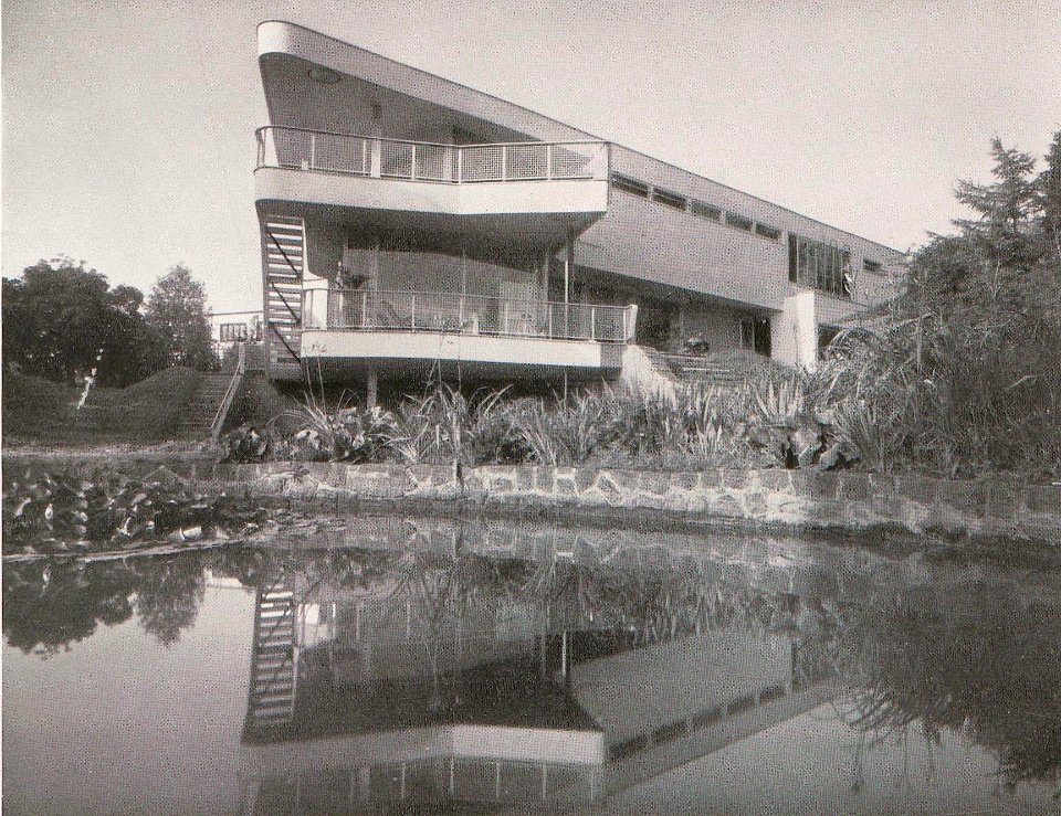 Haus Schminke in Löbau (Sachsen), 1933. Nord- und Gartenseite