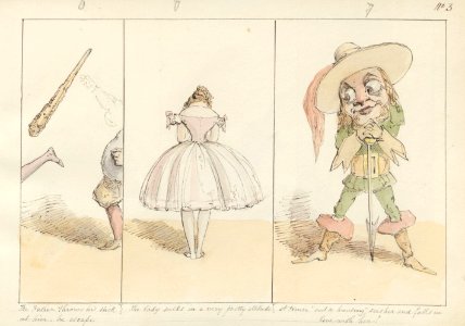 Harvard Theatre Collection - Pantomime, Crowquill, 13, MS Thr 26
