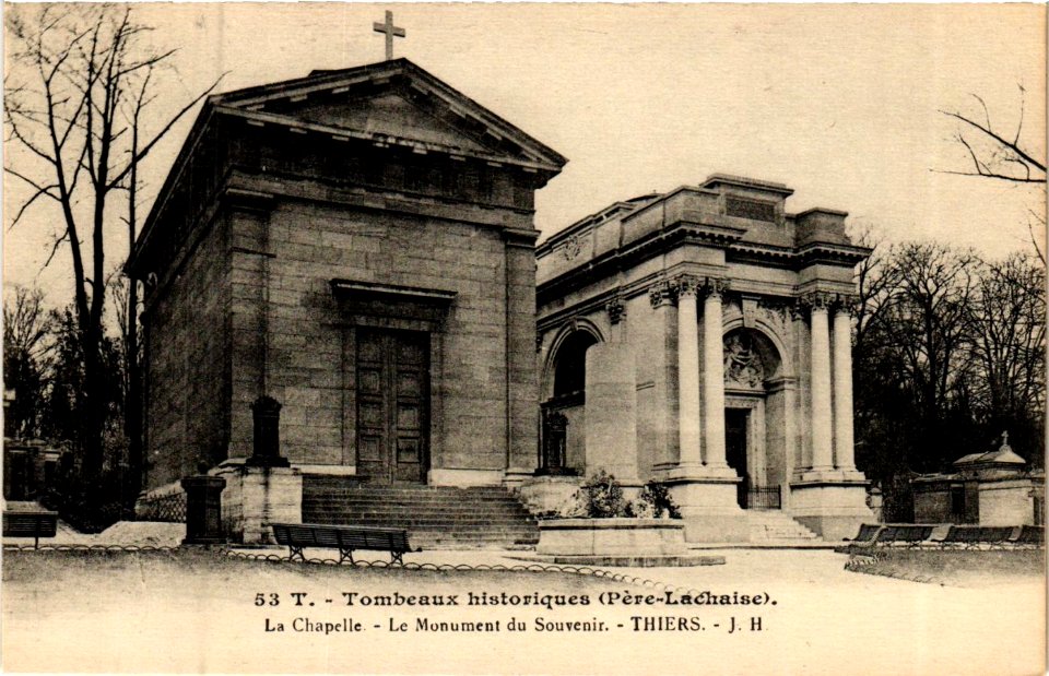 Hauser - Tombeaux historiques - 053 - la Chapelle, Monument du Souvenir, Thiers - v2