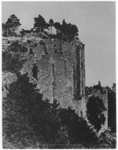 Haut-Koenigsburg en 1851 par Le Seq