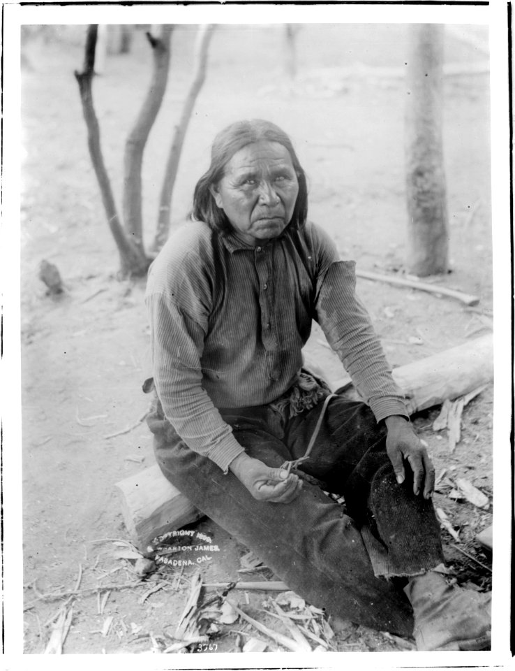 Havasupai Indian man, Rock Jones, leading medicine man, ca.1899 (CHS-3767)