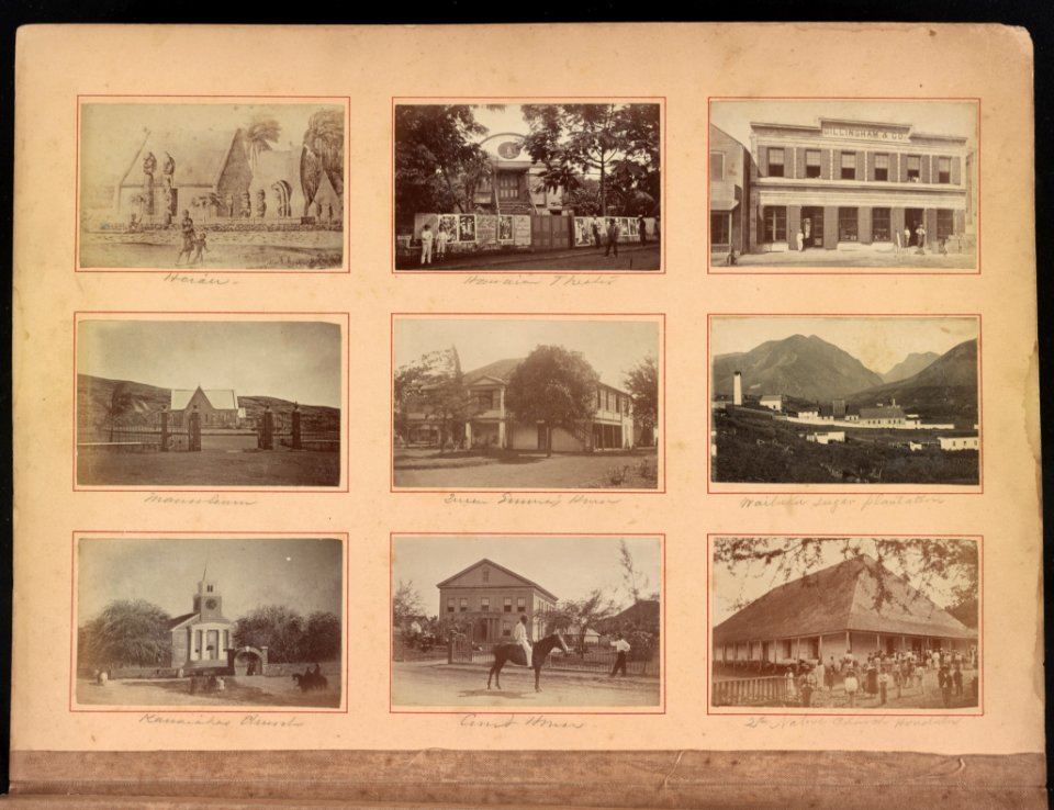 Hawaii album, p. 13, buildings LCCN2016651354
