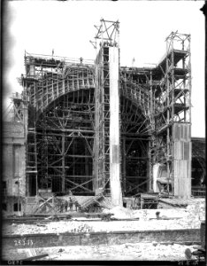 Hauptbahnhof Bau 1 Leipzig 1913