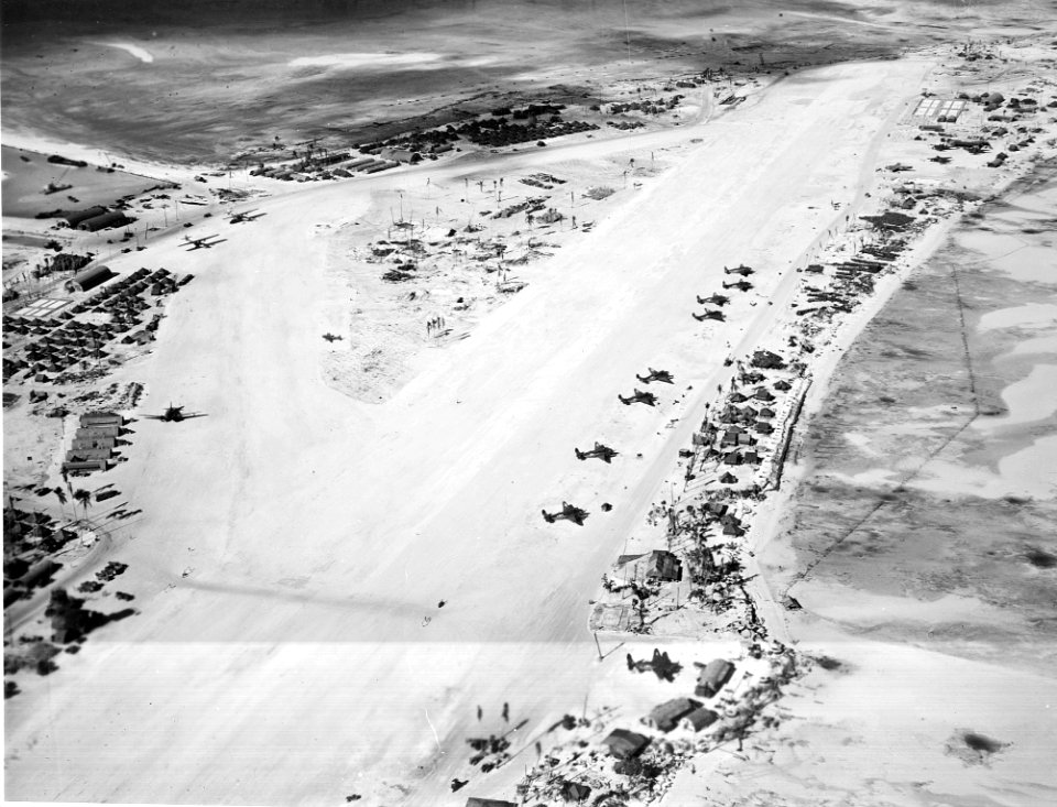 Hawkins Field Betio Tarawa March 1944