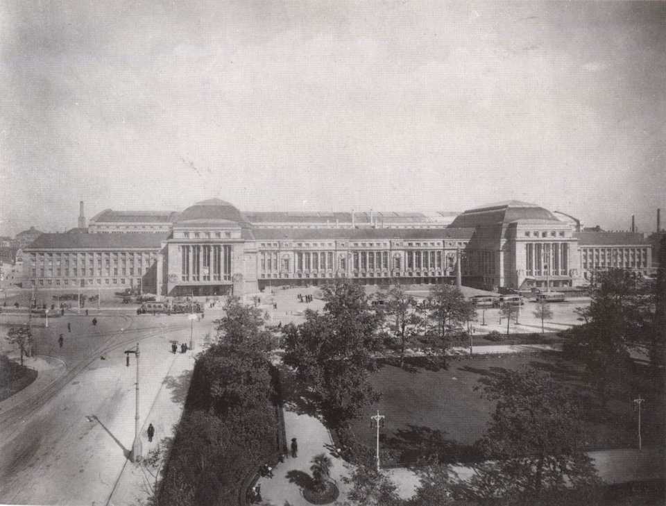 Hauptbahnhof Leipzig um 1915