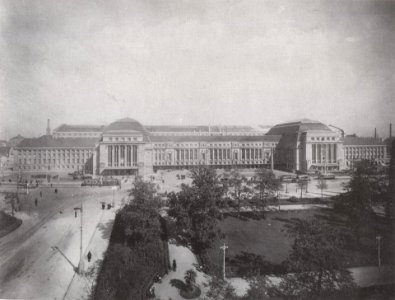 Hauptbahnhof Leipzig um 1915
