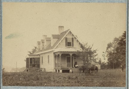 Haxall's house, used as hospital after battle of White Oak Swamp LCCN2014646194