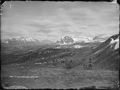 Hayden's Cathedral, Uinta Mountains. Summit County, Utah - NARA - 516924