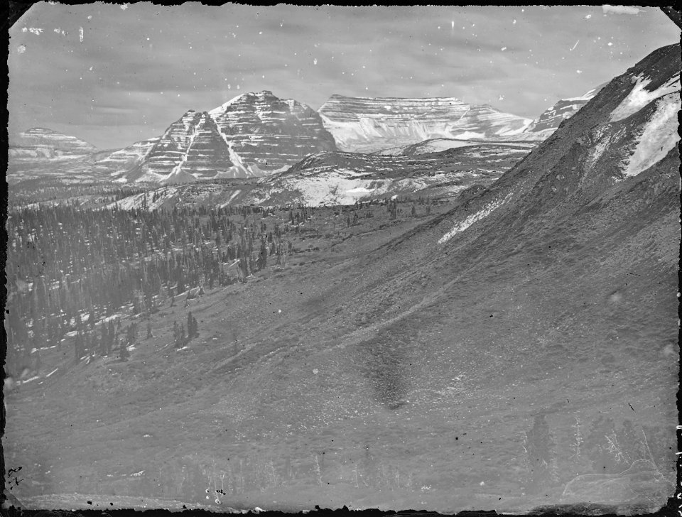 Hayden's Cathedral, Uinta Mountains. Summit County, Utah - NARA - 516925