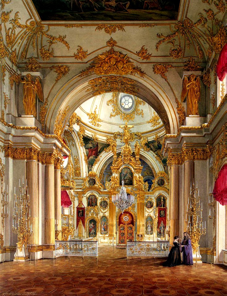 Hau Edward Petrovich - Cathedral in the Winter Palace