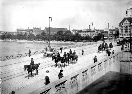 Haubitzenbatterie mittleren Rheinbrücke - CH-BAR - 3237353