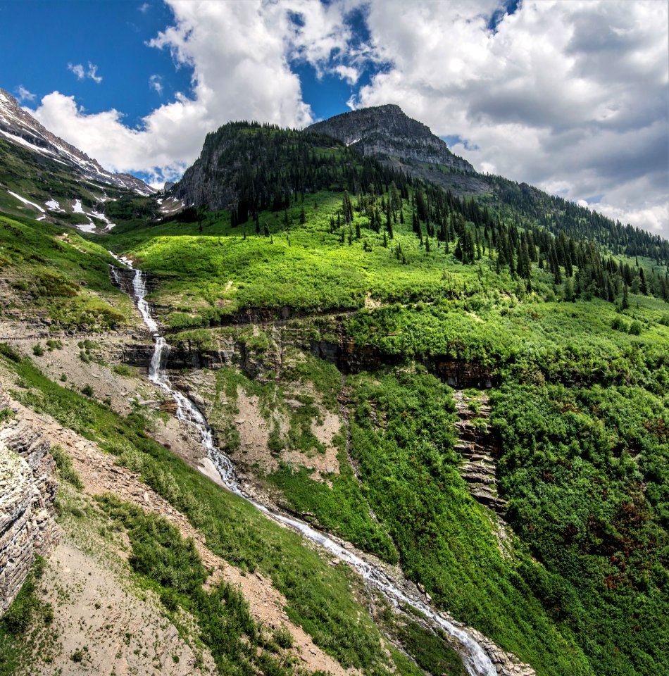 Haystack Butte, Haystack Creek Falls