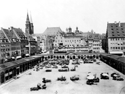 Hauptmarkt vor 1895