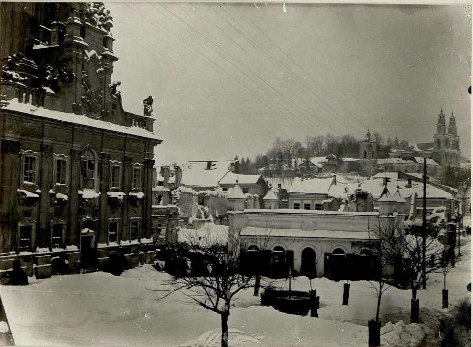 Hauptplatz mit Rathaus von BUCZACZ, aussieht gegen Süden. (BildID 15536184)