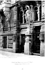 Haus Schloßstraße 84, Stuttgart, Architekten Schmid & Burkhardt, Stuttgart, Tafel 33, Kick Jahrgang I