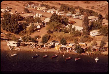 Havasu-lake-is-fed-by-the-colorado-river-and-is-impounded-by-parker-dam-the-lake-covers-25000-acres-in-arizona-and-california-and-is-a-heavily-used-recreational-area-may-1972 7136539219 o
